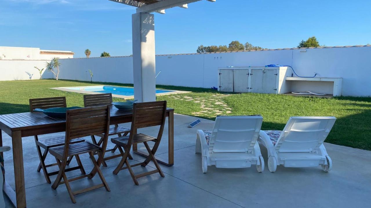 Villa Casa Costa Ecologica Y De Design Con Piscina, Jardin Y Parking à Chiclana de la Frontera Extérieur photo