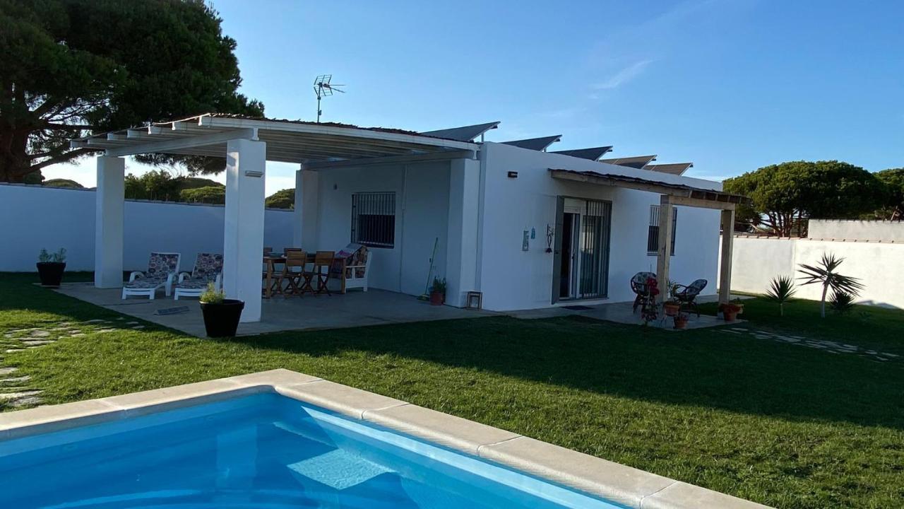 Villa Casa Costa Ecologica Y De Design Con Piscina, Jardin Y Parking à Chiclana de la Frontera Extérieur photo